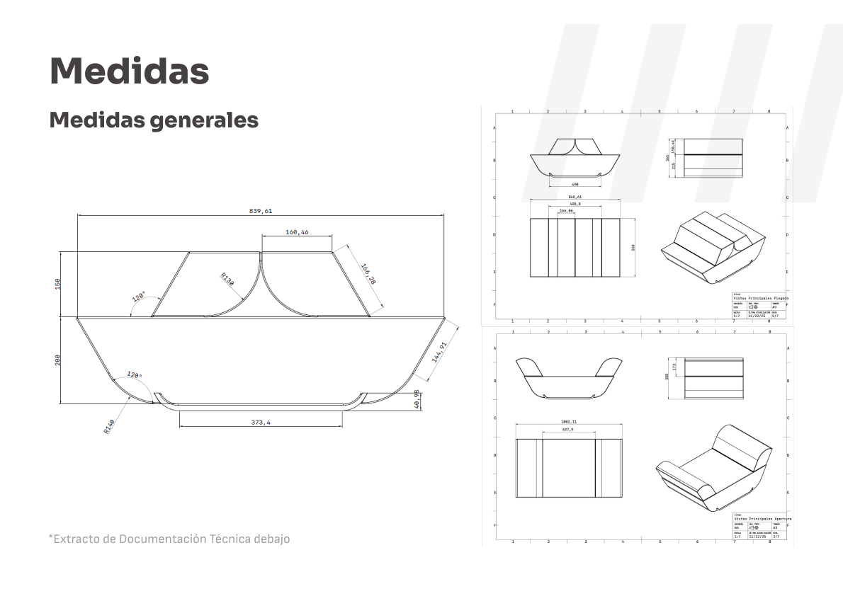 SOA general dimensions and plans