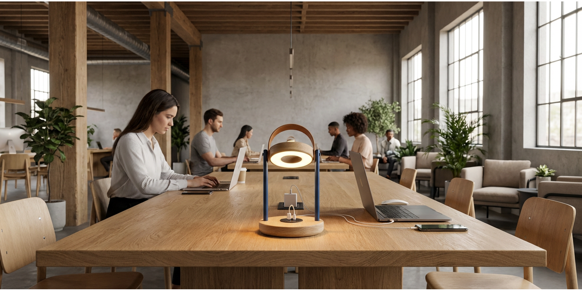 Candela coworking render variation