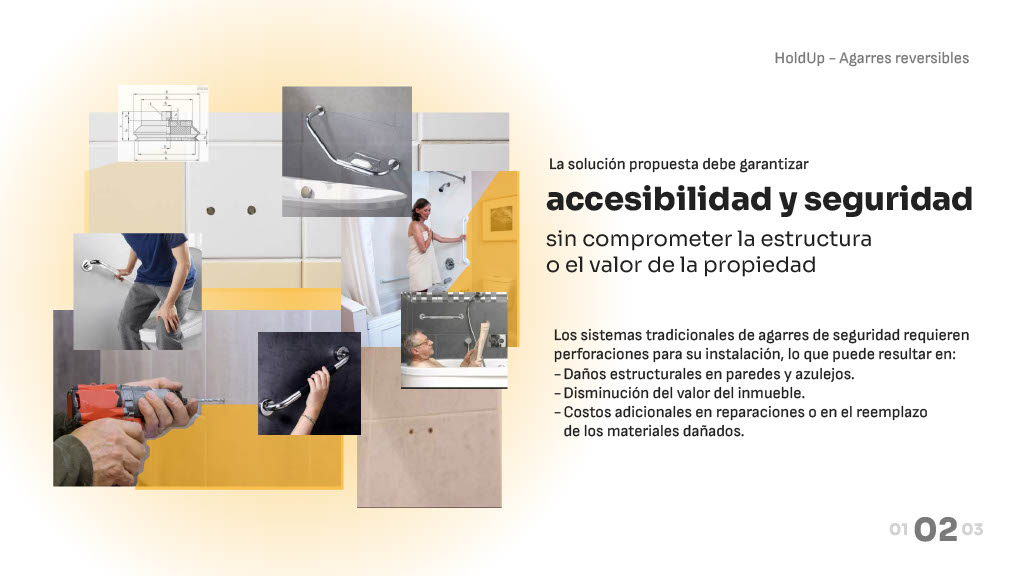 HoldUp use case showing support need