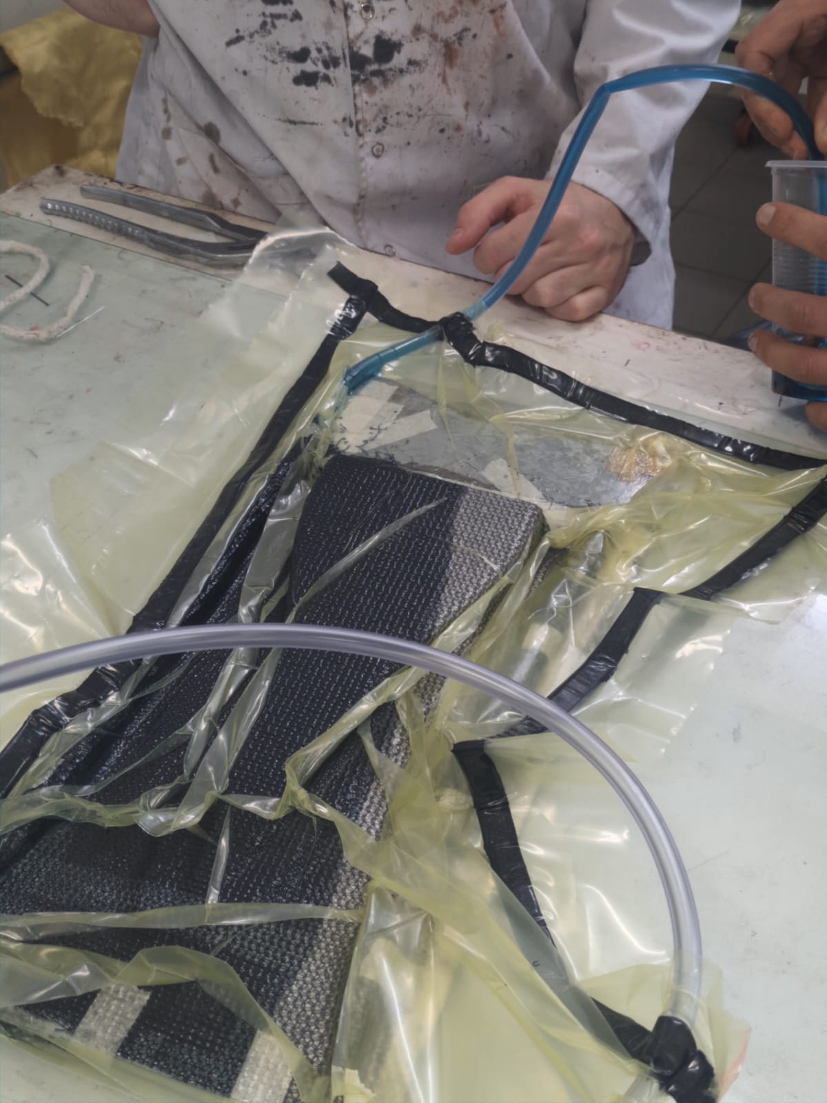 Composite lamination detail