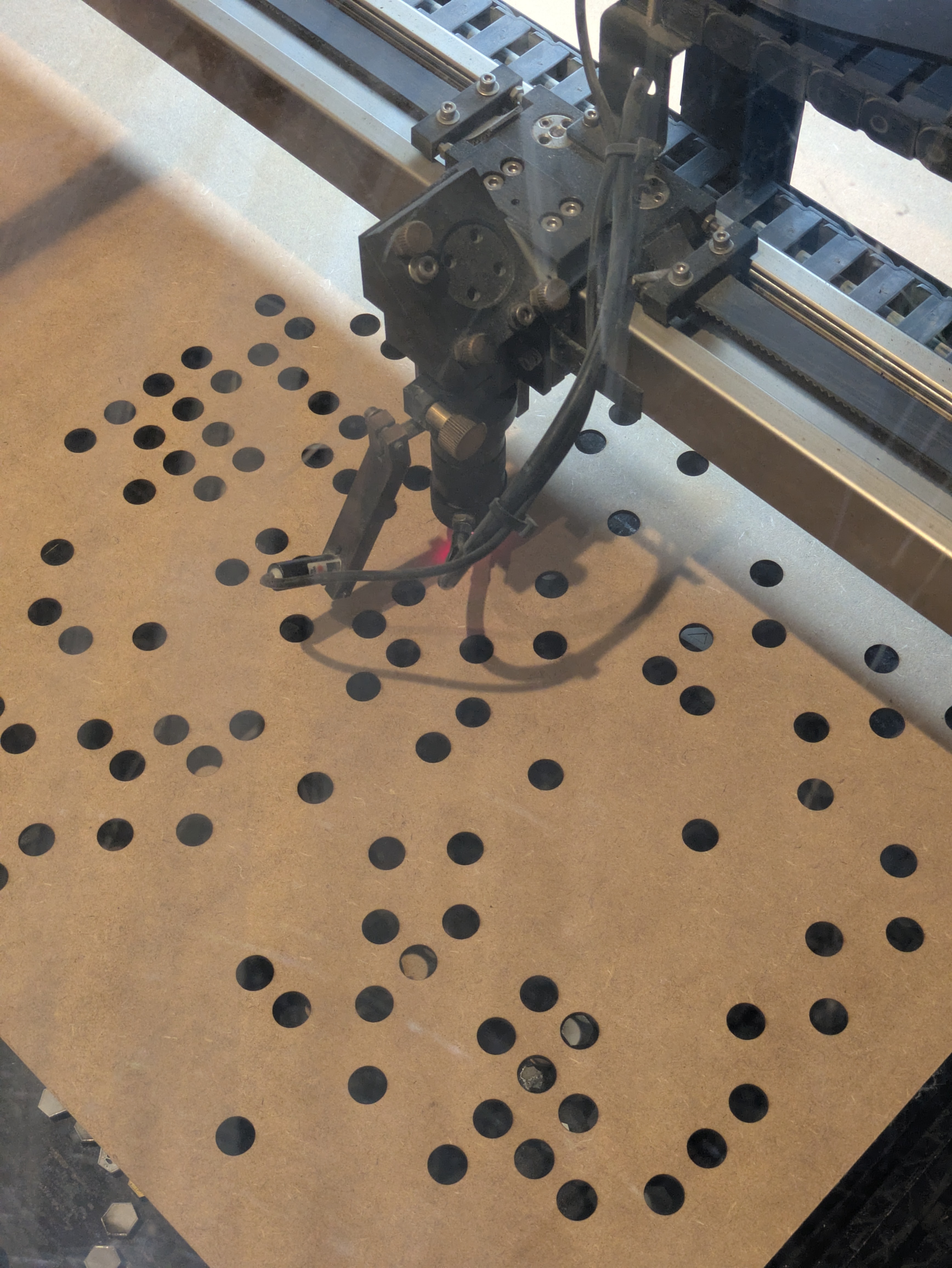 Laser cutting process
