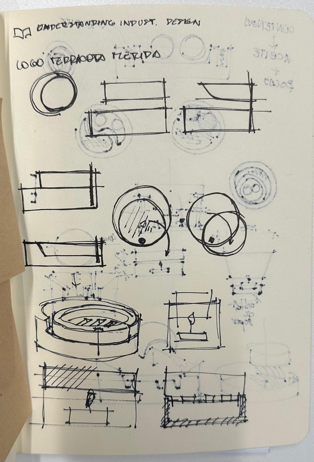 Terracota Mérida sketches